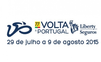 As equipas da 77.ª Volta a Portugal em bicicleta