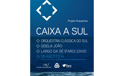 Concerto com Gisela João e Orquestra Clássica do Sul no Largo da Sé em Faro