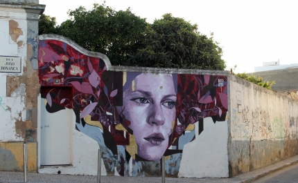 Arte urbana dá «nova vida» a muros e edifícios da cidade de Lagos