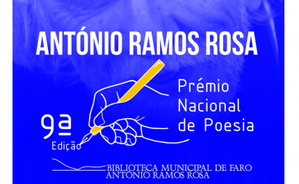 Município de Faro promove IX Edição do Prémio Nacional de Poesia António Ramos Rosa