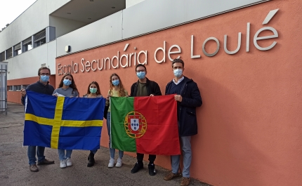 Alunos da Secundária de Loulé estudam a paisagem de ontem e de hoje na Europa