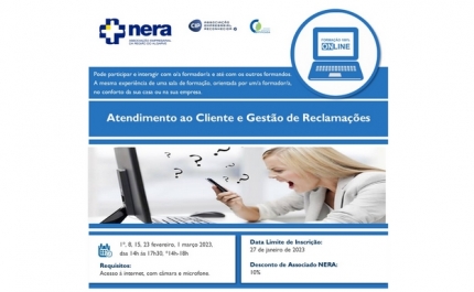 ÚLTIMAS INSCRIÇÕES: Formação Online - Ação de Formação: Atendimento ao Cliente e Gestão de Reclamações