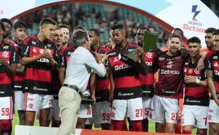 Flamengo vence Benfica por 2-1 e conquista a 25ª edição do Troféu do Algarve