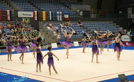Arena acolhe 31ª edição do TIP - Torneio Internacional de Portimão em Ginástica Rítmica
