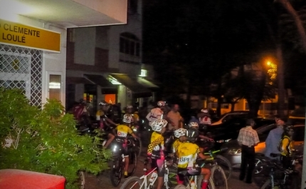 A freguesia de São Clemente recebeu o último passeio de BTT noturno deste verão