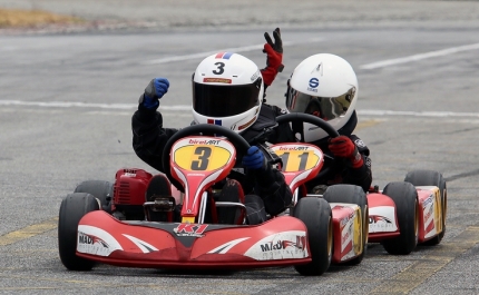 Mateus Cabrelli já é «virtual» Campeão Nacional de Karting 