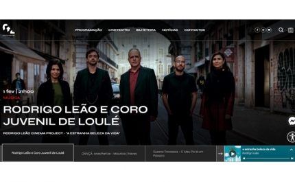 CINETEATRO LOULETANO RENOVA SITE E APOSTA NA ACESSIBILIDADE