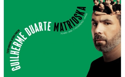 Entre o riso e a reflexão, Guilherme Duarte apresenta «Matrioska» em Tavira