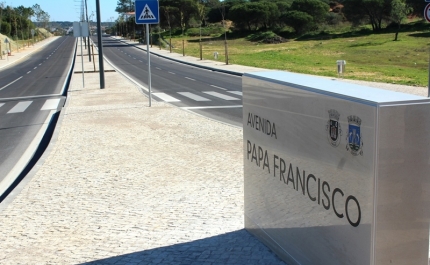 QUARTEIRA |Inaugurada Av. Papa Francisco 