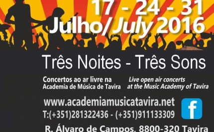 Festival de Verão «3 Noites, 3 Sons»