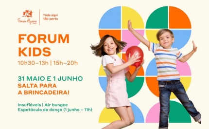 FORUM ALGARVE ASSINALA DIA MUNDIAL DA CRIANÇA COM UM FIM DE SEMANA REPLETO DE ANIMAÇÃO