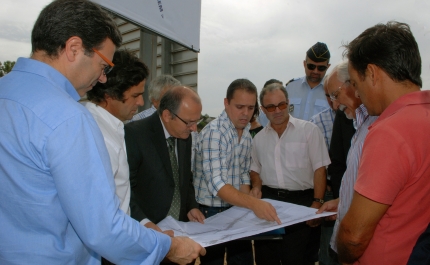 VIA DISTRIBUIDORA NORTE DE QUARTEIRA: OBRA ESTRUTURANTE PARA A CIDADE ARRANCOU HOJE