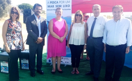 A Algar colabora com projeto nacional da DOCAPESCA  «A PESCA POR UM MAR SEM LIXO» 