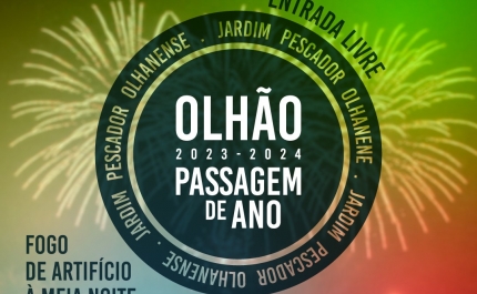 Fogo de artifício, música, humor e circo na passagem de ano de Olhã