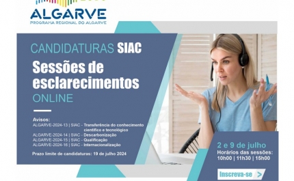 CANDIDATURAS SIAC (Sistema de Apoio a Ações Coletivas) SESSÕES DE ESCLARECIMENTOS ONLINE