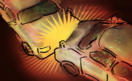 Acidente de viação provoca corte total da estrada nacional 125 no Algarve