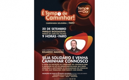 Caminhada “Tempo para Dar”