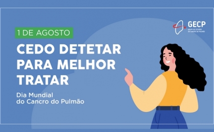 Campanha «Cedo detetar para melhor tratar» mostra a importância de conhecer os sinais do cancro do pulmão