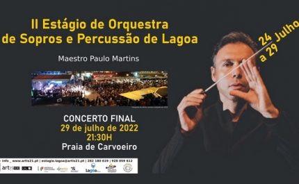 Concerto Final | Estágio de Orquestra de Sopros e Percussão de Lagoa 