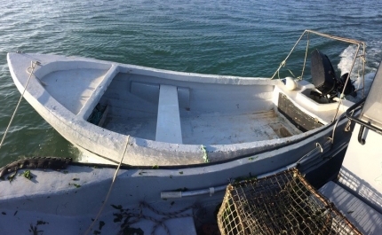 Apreendida arte de pesca com 15 covos e embarcação com registo falso