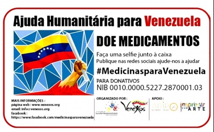 RECOLHA DE MEDICAMENTOS PARA A VENEZUELA 