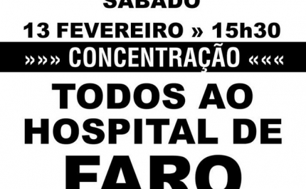Concentrações no Algarve em defesa do SNS a 11 e 13 de fevereiro