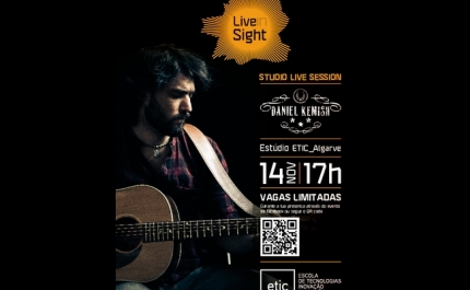 Live InSight da ETIC_Algarve regressa com Daniel Kemish