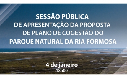 Apresentação da proposta de Plano de Cogestão da Ria Formosa