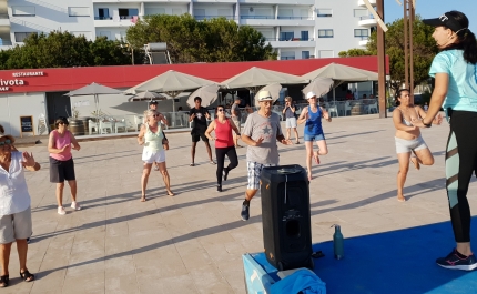 QUARTEIRA | Nova aula de Fitness com Luciana Almeida ainda mais divertida 