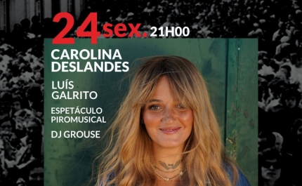 Carolina Deslandes sobe ao palco do espetáculo evocativo do 25 de Abril em Aljustrel 