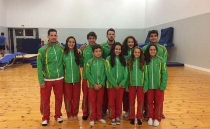 NOVE GINASTAS E TREINADOR DA APAGL NO CAMPEONATO DO MUNDO DE TRAMPOLINS NOS ESTADOS UNIDOS 