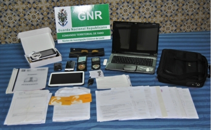 GNR de Loulé efetua detenção de indivíduo pelo crime de burla qualificada