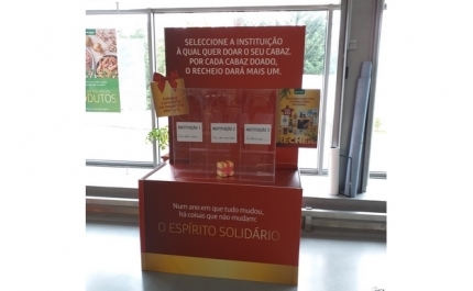 RECHEIO OFERECE CABAZES A INSTITUIÇÕES JUNTAMENTE COM CLIENTES