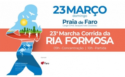 23.ª MARCHA-CORRIDA DA RIA FORMOSA É NO DIA 23 DE MARÇO