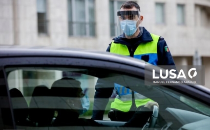 Covid-19: Detidas 83 pessoas durante terceiro período do estado de emergência