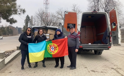 Reportagem | Duas algarvias rumam à Ucrânia para resgatar refugiados