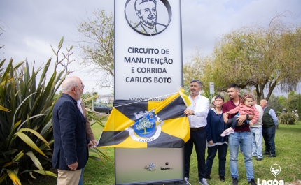 Lagoa voltou a recordar o Carlos Boto