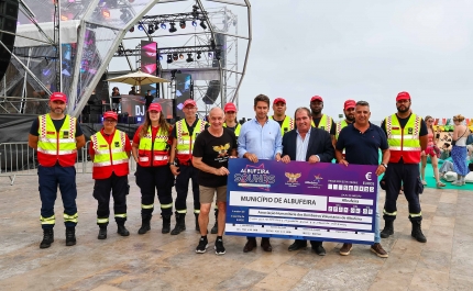 «ALBUFEIRA SOUNDS» APOIA BOMBEIROS LOCAIS