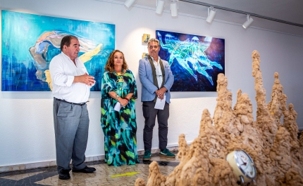 «ALTO-MAR» EM EXPOSIÇÃO NA  GALERIA DE ARTE PINTOR SAMORA BARROS