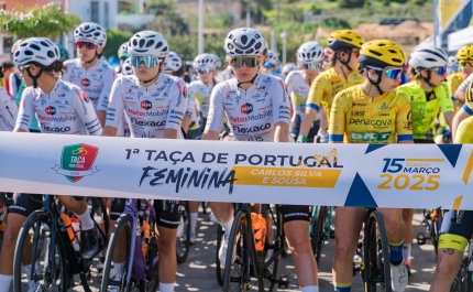 Pelotão internacional sobe a Arrábida e Taça de Portugal feminina arranca no Algarve 