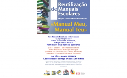 Reutilização de Manuais Escolares nas Escolas e na Biblioteca Municipal de Lagos