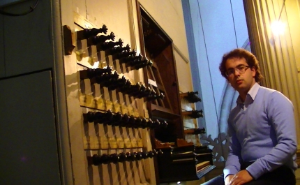 Os tubos do Órgão da Sé de Faro começam a soar