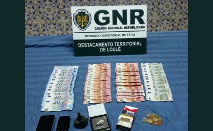  Almancil | Apreensão de mais de 300 doses de heroína