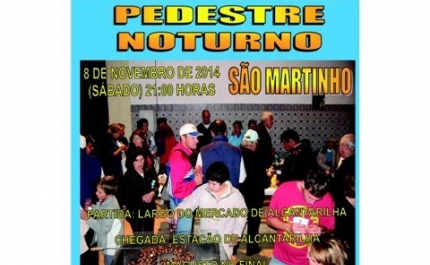 GADAG PROMOVE XIX PASSEIO PEDESTRE NOTURNO S. MARTINHO