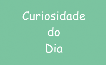 Curiosidade do Dia