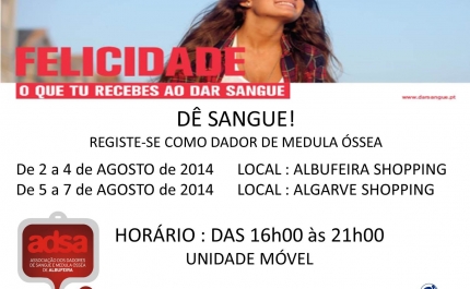 ALBUFEIRA ACOLHE CAMPANHA DE RECOLHA DE SANGUE  