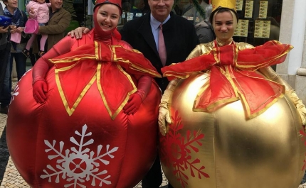 Numa aventura de Natal…O Pai Natal Chegou a Faro!