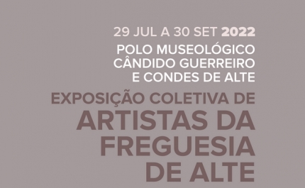 Inauguração da exposição coletiva de artistas da freguesia de Alte