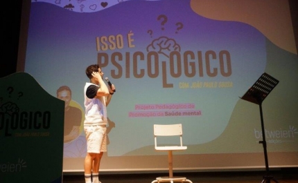 SAÚDE MENTAL PROMOVIDA NA SECUNDÁRIA DE LOULÉ COM A PARTICIAÇÃO DO APRESENTADOR JOÃO PAULO SOUSA