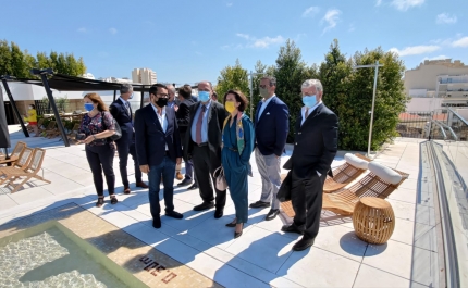 Secretária de Estado do Turismo visitou primeiro Hotel de 5 estrelas em Faro